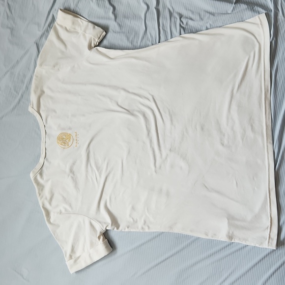 Mahina Made Lei Pikake 3 Strand Off White Tee T-Shirt Yellow Medium MahinaMade - Picture 12 of 15